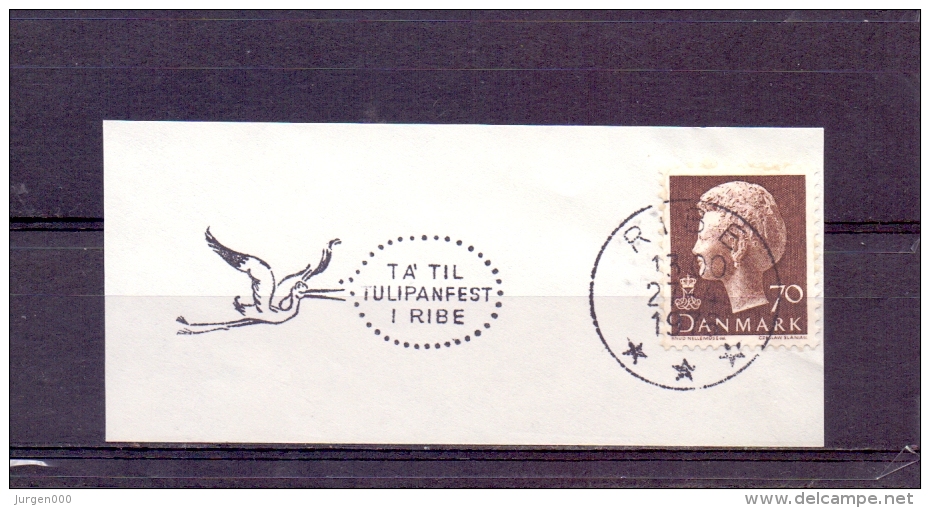 Danmark - Ta Til Tulipanfest I Ribe  - 1983 (RM4354) - Cigognes & échassiers