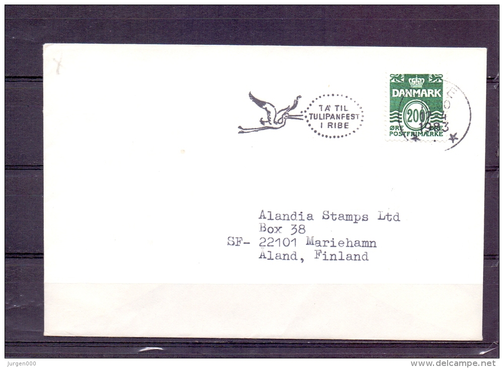 Danmark - Ta Til Tulipanfest I Ribe  - 1983 (RM4355) - Picotenazas & Aves Zancudas