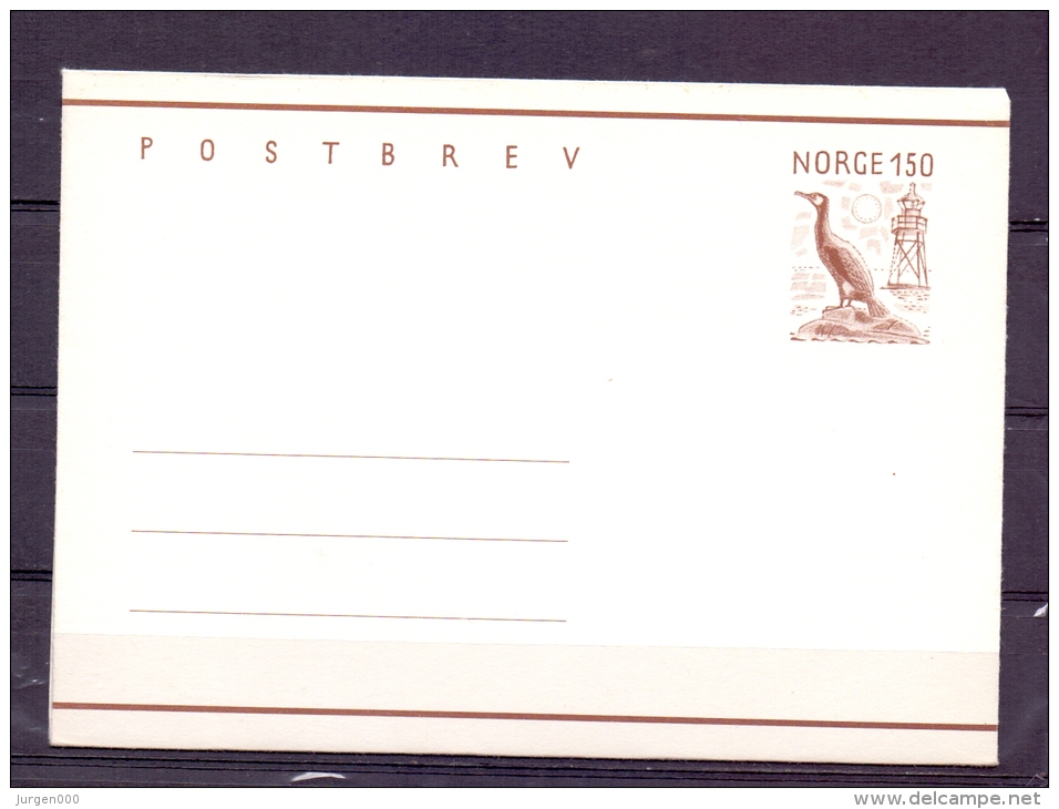 Norge - Postbrev   (RM4379) - Pélicans