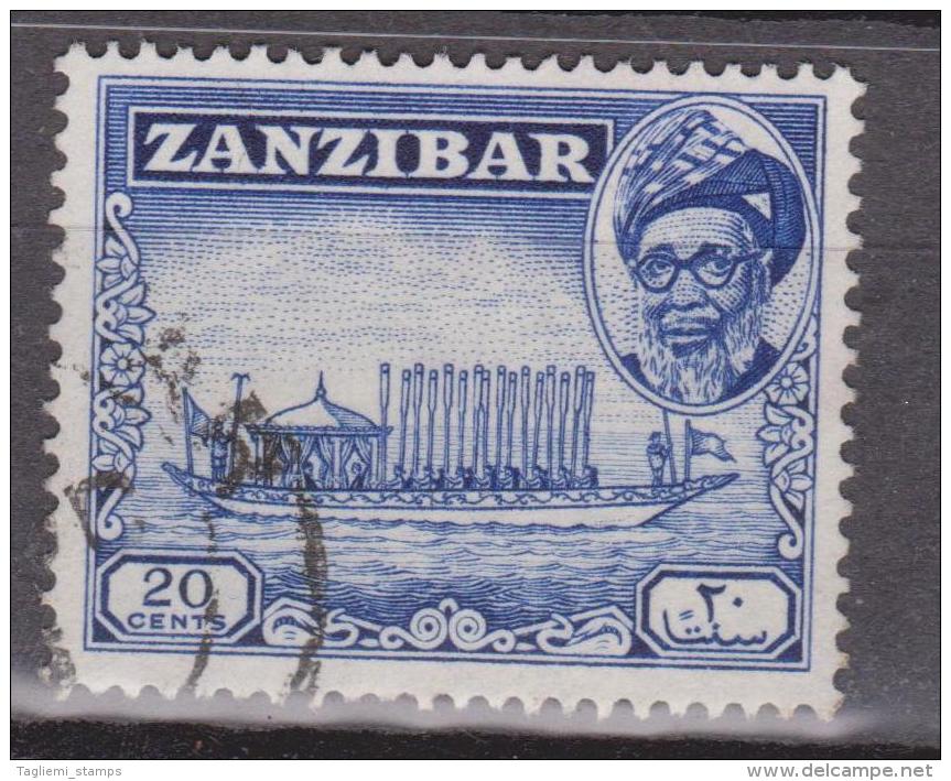 Zanzibar, 1957, SG 361, Used - Zanzibar (...-1963)