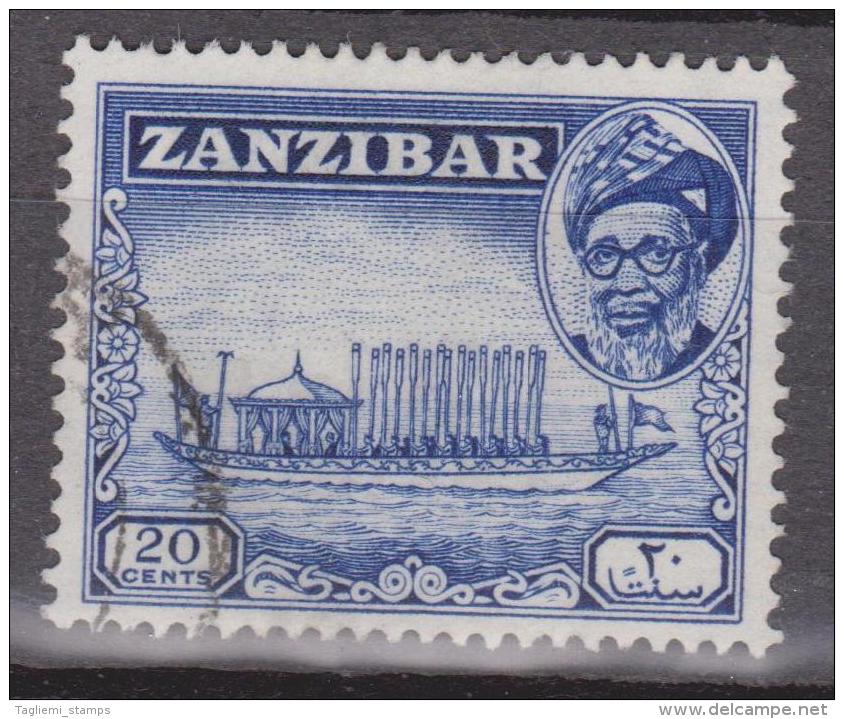 Zanzibar, 1957, SG 361, Used - Zanzibar (...-1963)