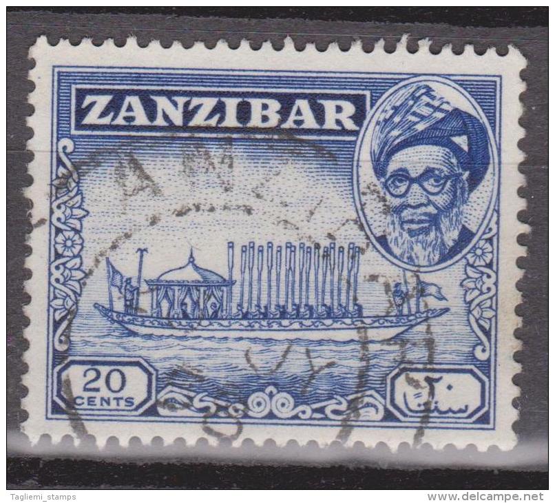 Zanzibar, 1957, SG 361, Used - Zanzibar (...-1963)