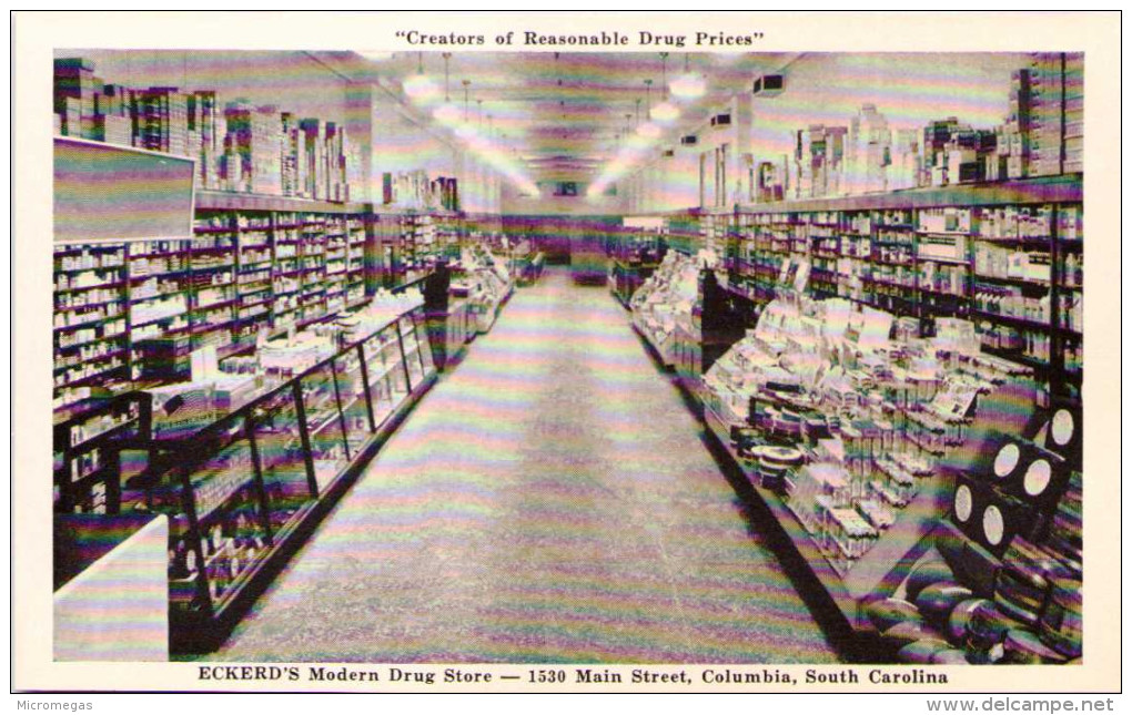 Eckerd´s Modern Drugstore - Columbia South Carolina - Columbia