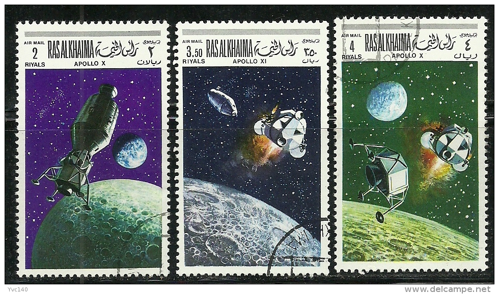 Ras Al-Khaima ; 1969 "Apollo" Moon Missions - USA