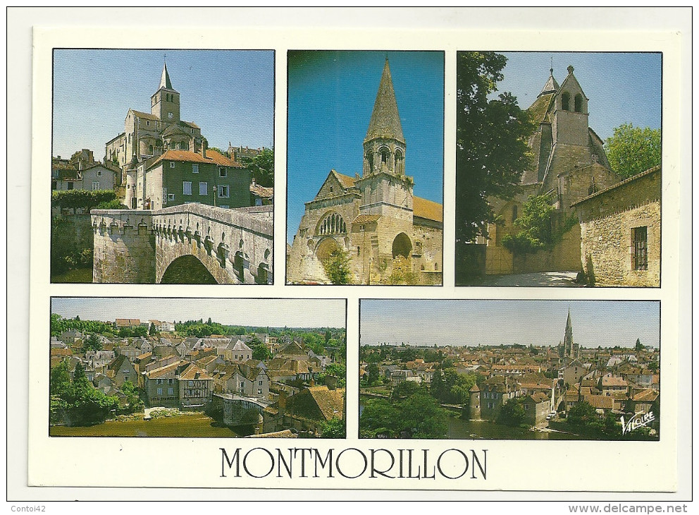86 MONTMORILLON VUES MULTIPLES VIENNE - Montmorillon
