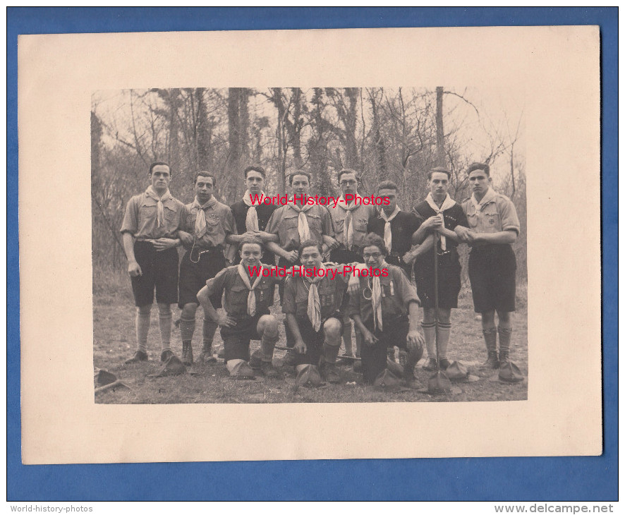 Photo Ancienne - RUNGIS ( Val De Marne ) - Groupe De Scout - Scoutisme - Voir Uniforme - Places