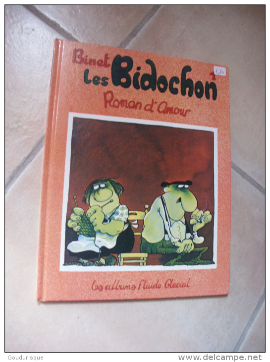 LES BIDOCHONS  T1 ROMAN D'AMOUR    BINET   Fluide Glacial - Bidochon, Les