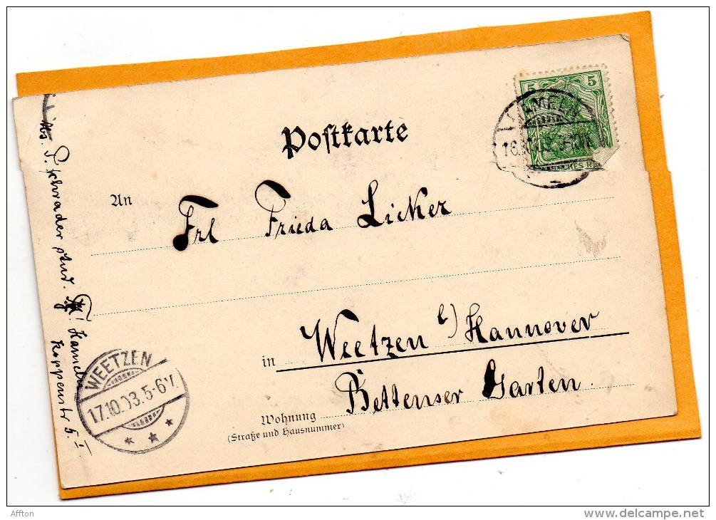 Gruss Aus Hameln 1900 Postcard - Hameln (Pyrmont)