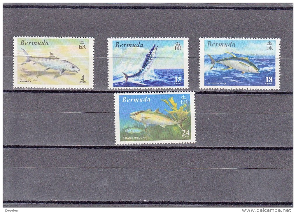 Bermuda Michel-cataloog 281/284 Vissen,fishes,poissons MNH ** - Bermudes