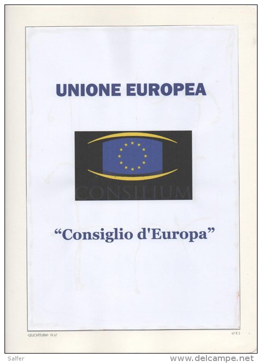 CONSIGLIO D'EUROPA -  CONSEILLE DE L'EUROPE - EUROPEAN COUNCIL 1958/2003  MNH