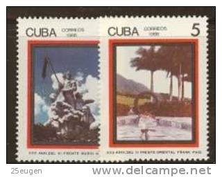 CUBA 1988 MICHEL No: 3164-3165  MNH /zx/ - Neufs
