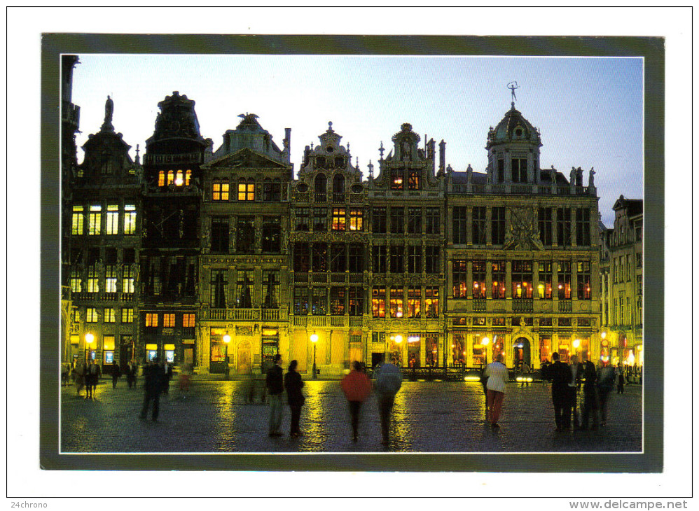 Belgique: Bruxelles, Grand Place, Photo Marc Boseret (14-2109) - Bruxelles La Nuit