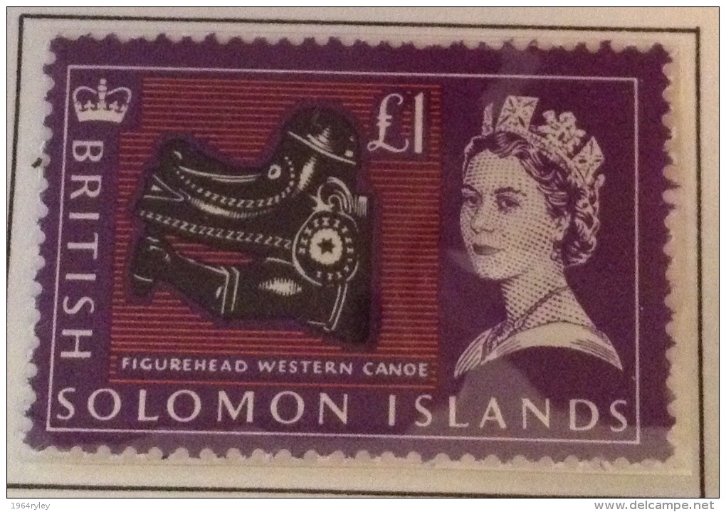 Solomon Islands 1965 Mi 113/127 Mnh - Islas Salomón (...-1978)