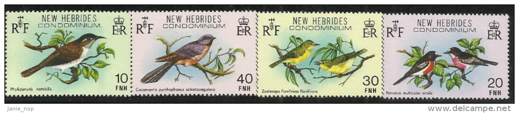 New Hebrides 1980 Birds MNH - Other & Unclassified