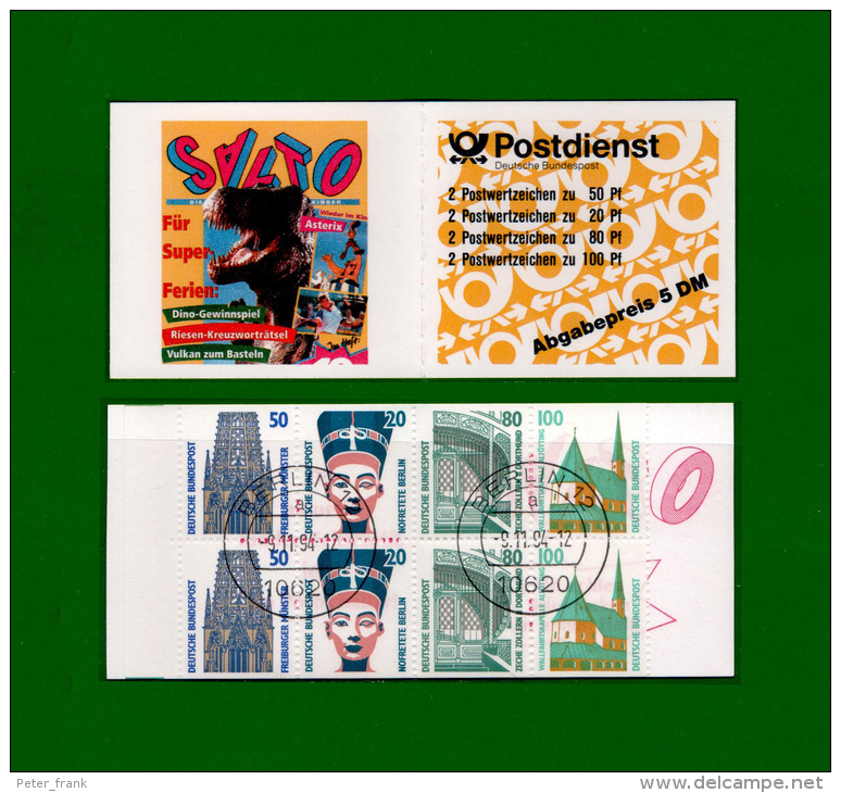 .1994 Deutschland  BRD Bund Markenheftchen MH 31 GESTEMPELT + POSTFRISCH; Stempel "Berlin"  #(A132) - Other & Unclassified