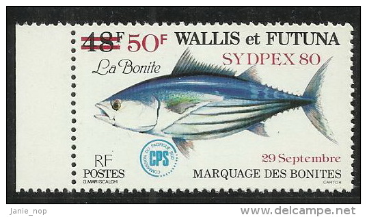Wallis Et Futuna 1980 Sydpex 80 MNH - Usados