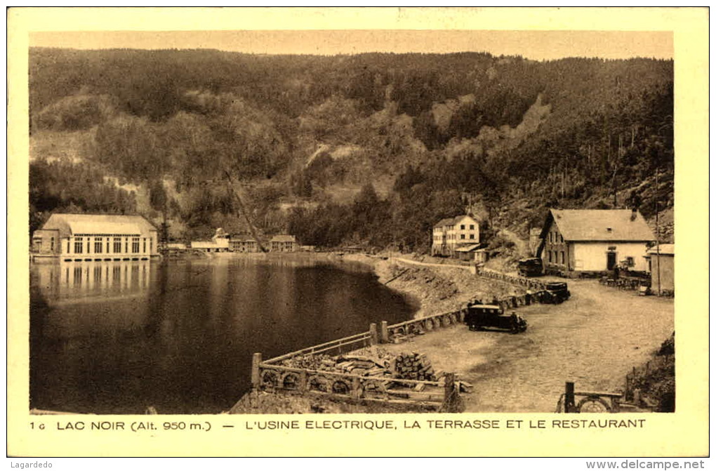 LAC NOIR L USINE ELECTRIQUE LA TERRASSE ET LE RESTAURANT - Sonstige & Ohne Zuordnung