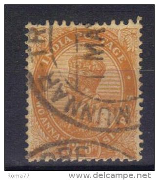 W310 - INDIA 1911 , Edoardo VII  2/6 Anna Yvert N. 84A - 1902-11  Edward VII