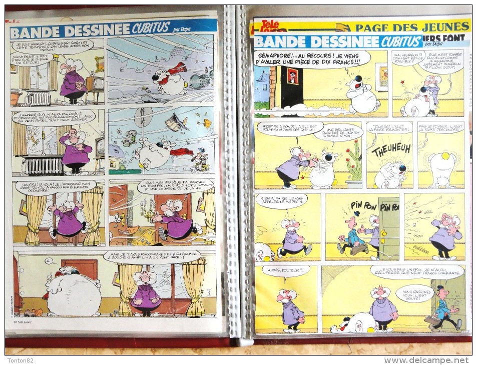 Lot De 76 Pages -  Cubitus - Parues Dans Télé-Loisirs - Cubitus