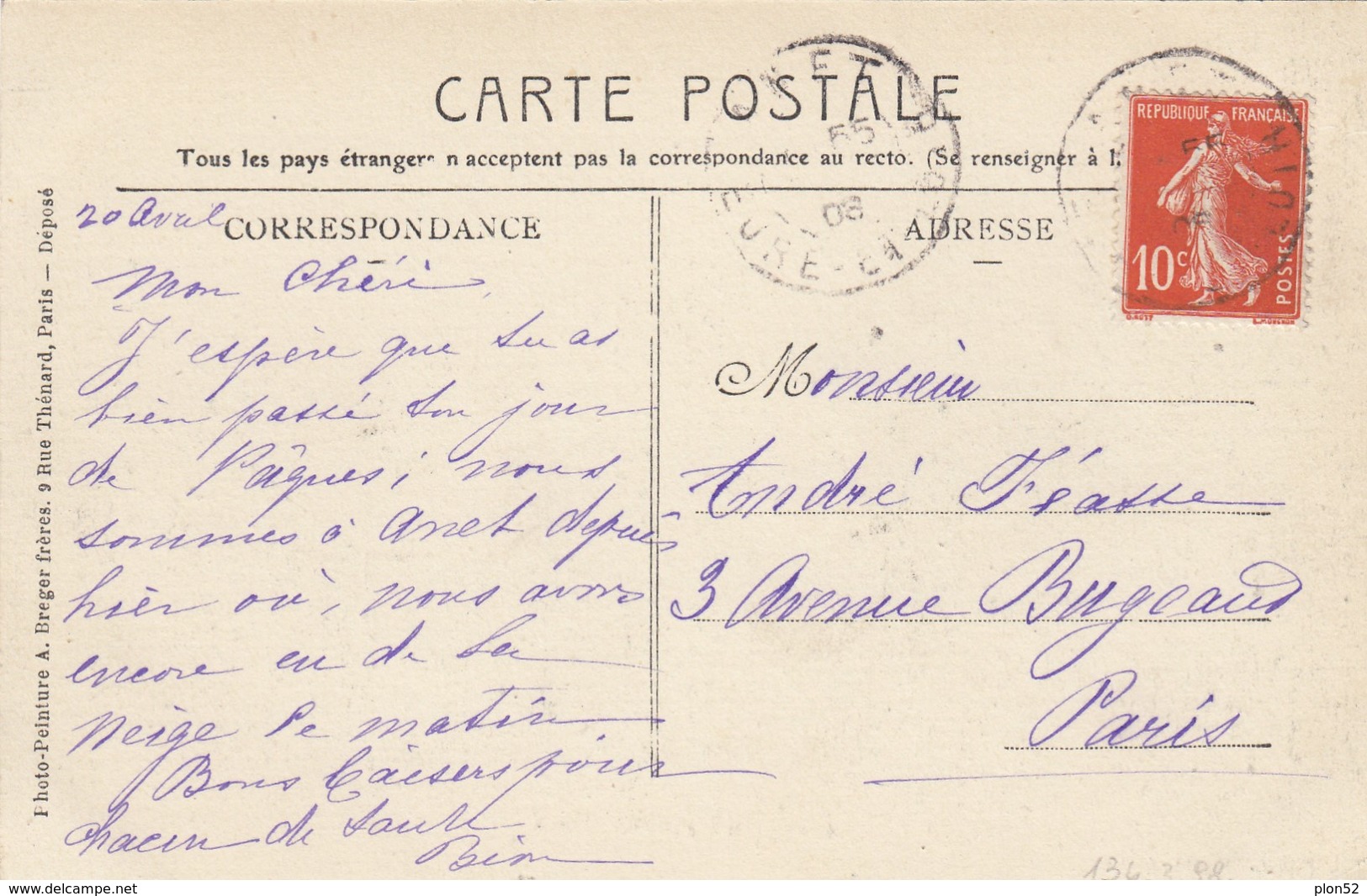 7838-ANET-LA GRANDE RUE-1908-ANIMATION-FP - Anet