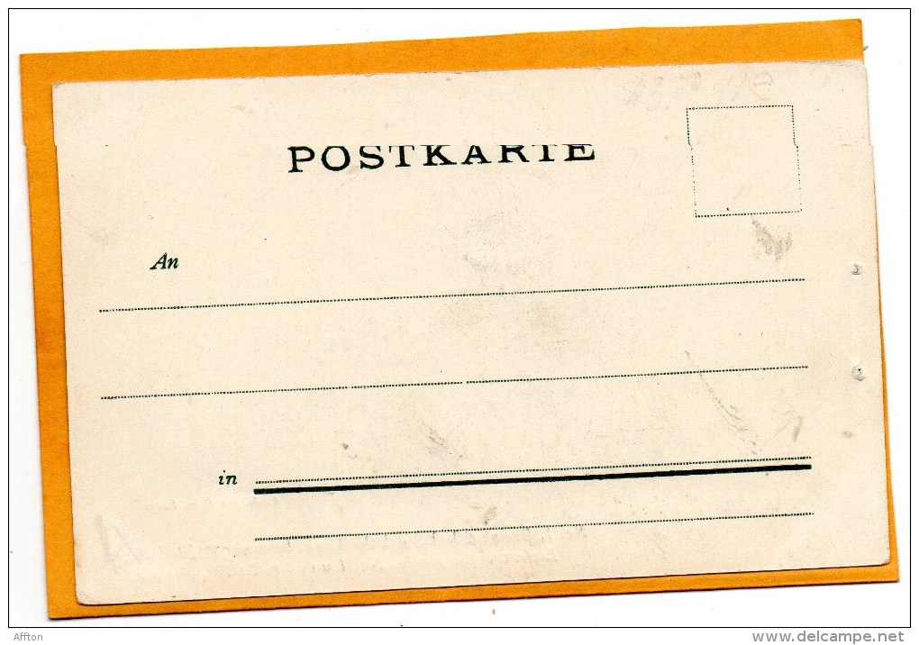 Gruss Aus Karlsruhe 1905 Postcard - Karlsruhe