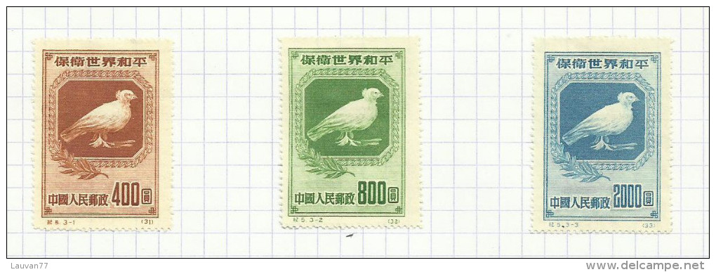 Chine N°861 à 863 Cote 25 Euros - Used Stamps