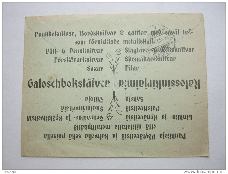 1905, Reklamebrief - Lettres & Documents
