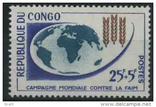 1963 Congo, Lotta Contro La Fame Feim, Serie Completa Nuova (**) - Altri & Non Classificati