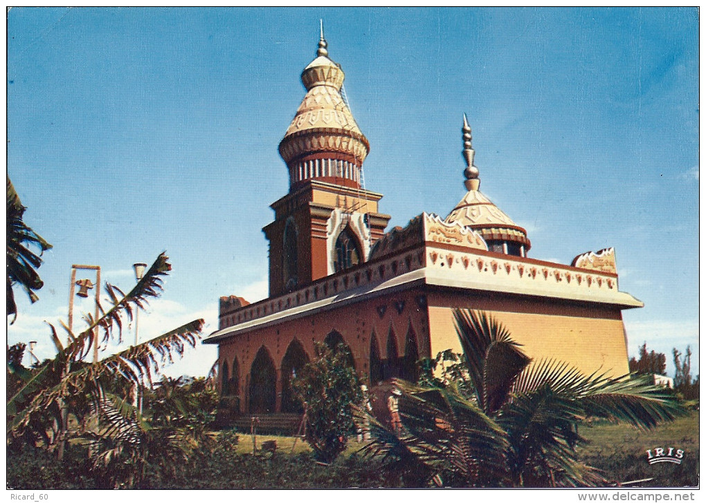 Cpsm La Réunion, Temple Malabar à St Pierre - Saint Pierre