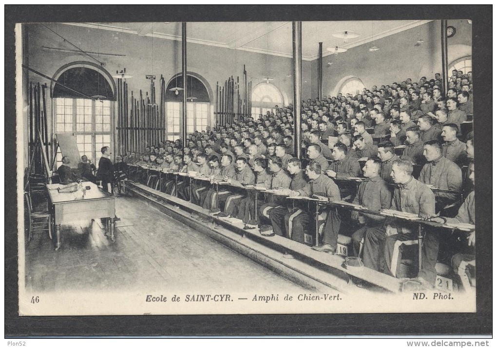 7843-SAINT-CYR-L´ECOLE-AM PHI DE CHIEN-VERT-1917-ANIMATION-FP - St. Cyr L'Ecole