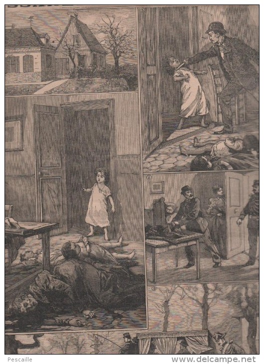 LE PETIT PARISIEN 10 04 1898 - 27 EURE CRIME DE NASSANDRES - GOUVERNEUR MILITAIRE DE PARIS GENERAL ZURLINDEN INVALIDES - Le Petit Parisien