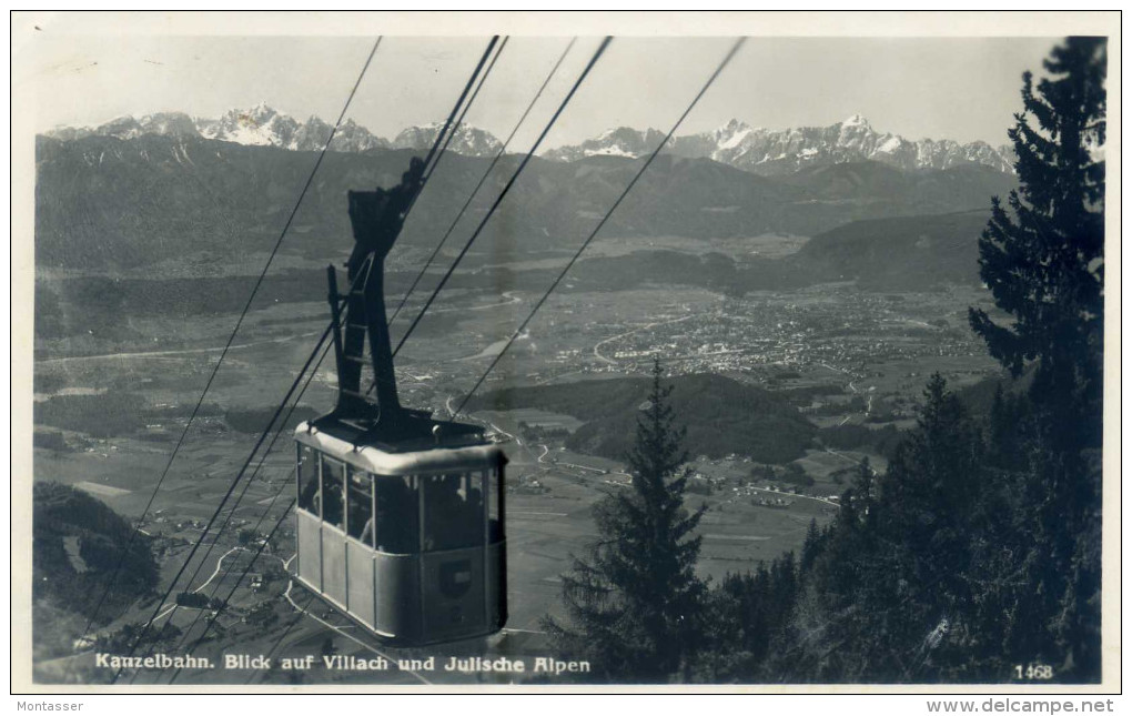 VILLACH. Kanzelbahn. Posted For CORMONS 1957. - Villach