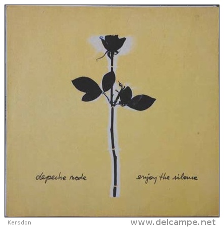 Depeche Mode Vinyle - Enjoy The Silence - Jaune - Rock