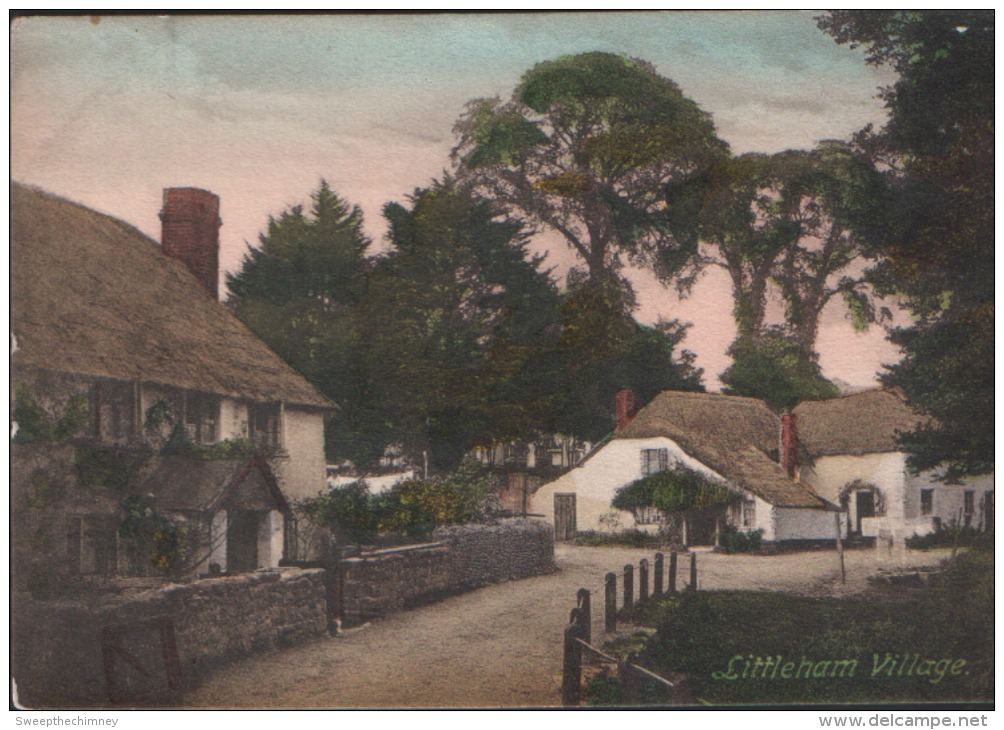 Littleham Village Nr Exmouth, DEVON UNUSED - Andere & Zonder Classificatie