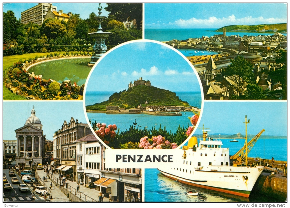 Penzance, Cornwall, England Postcard John Hinde Unposted - Sonstige & Ohne Zuordnung