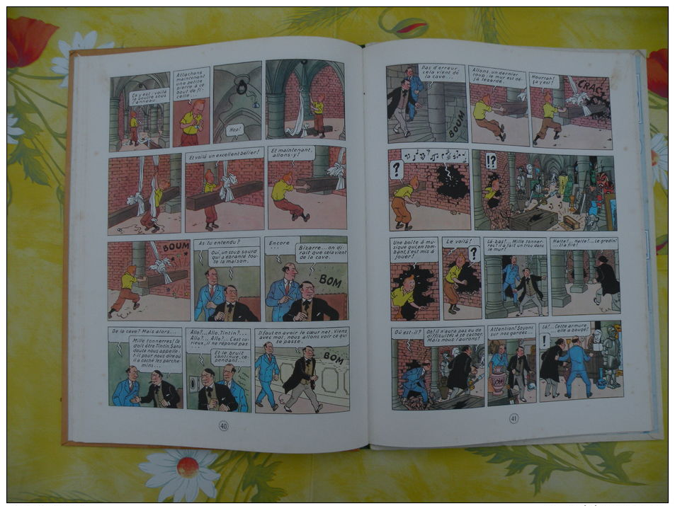 BD, LES AVENTURES DE TINTIN, Le Secret de la Licorne, 1981 Hergé - 62 pages édit Casterman