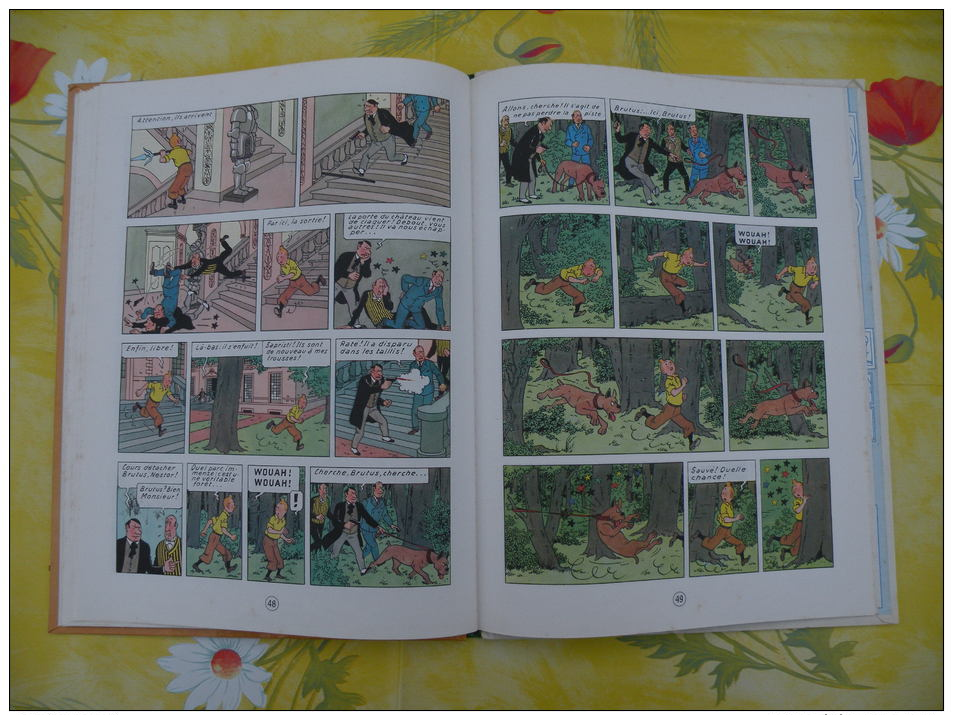 BD, LES AVENTURES DE TINTIN, Le Secret de la Licorne, 1981 Hergé - 62 pages édit Casterman