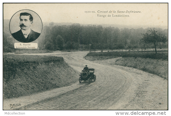 76 LONDINIERES / Le Circuit De La Seine-Intérieure, Le Virage De Londinières / - Londinières