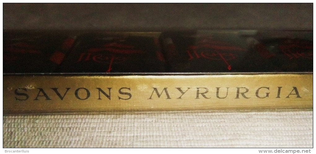 ESTUCHE DE 6 JABONES MAJA DE MYRURGIA  - Vintage Savons Case Maja Of Myrurgia - Otros & Sin Clasificación