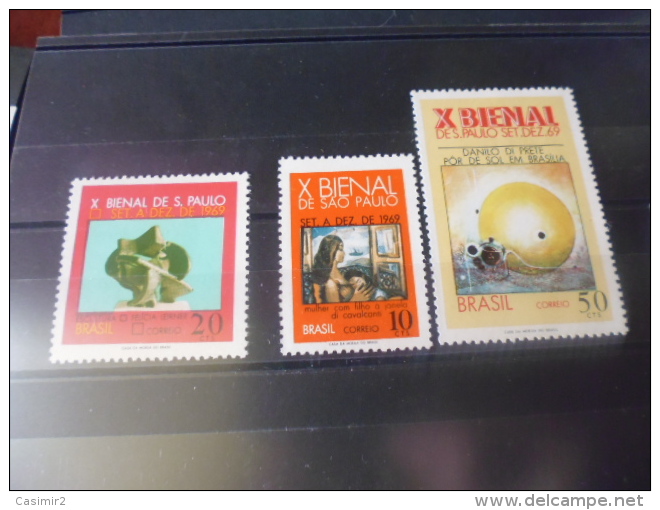 TIMBRE   De  BRESIL   YVERT N° 896.898 - Unused Stamps