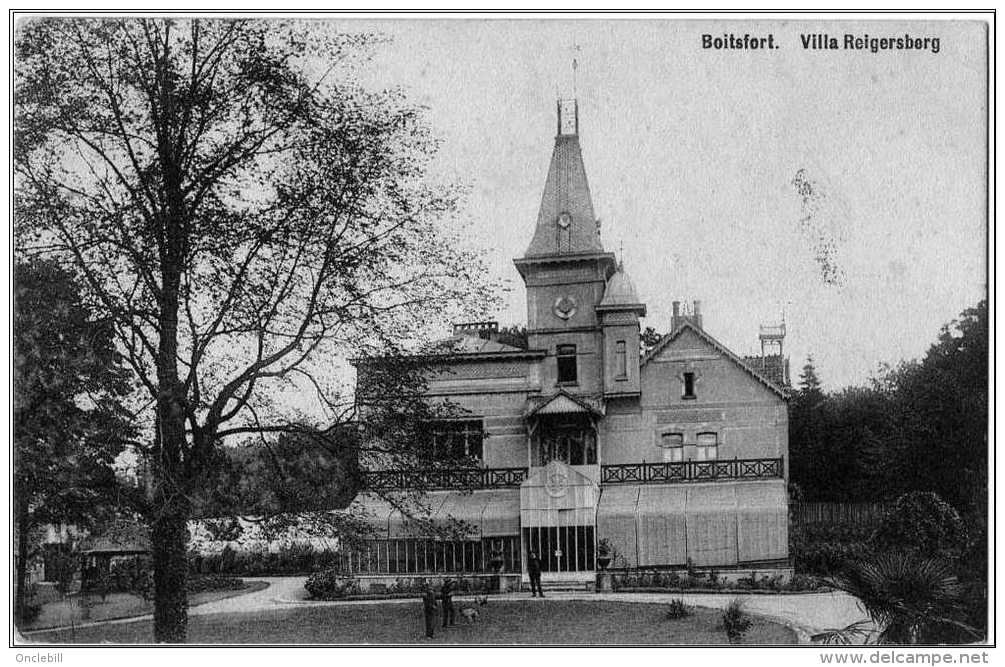 BOITSFORT Villa Reigersberg 1919 état Superbe - Watermael-Boitsfort - Watermaal-Bosvoorde