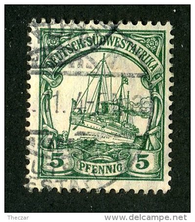 10628  GSWA 1906 ~ Michel #25  ( Cat.€1.70 ) - Offers Welcome. - German South West Africa