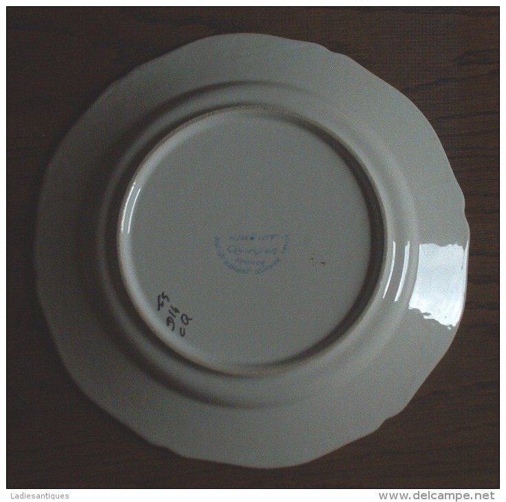 Henriot Quimper Assiette Paysanne - Bord - Plate - AS 2163 - Quimper/Henriot (FRA)