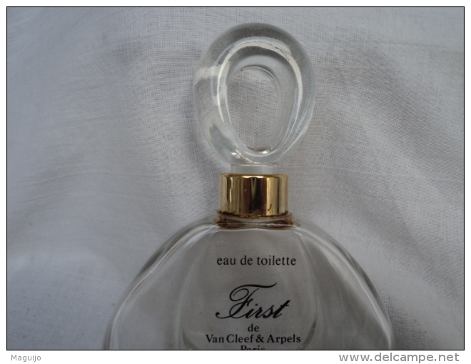 VAN CLEEF & ARPELS   " FIRST "  TOUT EN VERRE  ,SUPERBE !!VOIR & LIRE !!! - Flesjes (leeg)