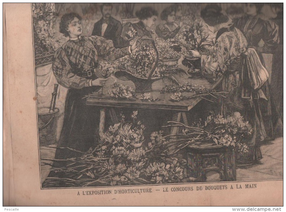 LE PETIT PARISIEN 13 06 1897 - TIGRE BOIS DE MEUDON - PEINTRE LOUIS FRANCAIS - ELEONORA DUSE - Gal HAGRON - HORTICULTURE - Le Petit Parisien