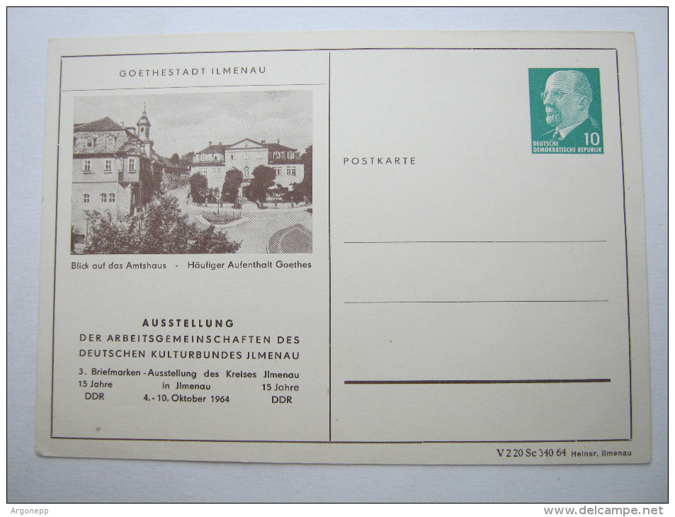 1964, Karte Aus Ilmenau - Private Postcards - Mint
