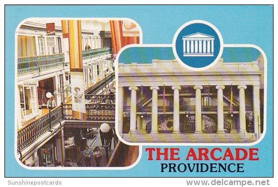 Americas Old Enclosed Shopping Mall The Arcade Providence Rhode Island - Providence