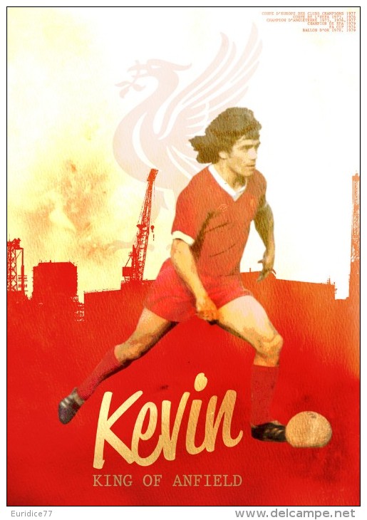 CARTEL AFFICHE REPRODUCTION - KEVIN KEEGAN SIZE:22X16 CM. APROX. - Afiches