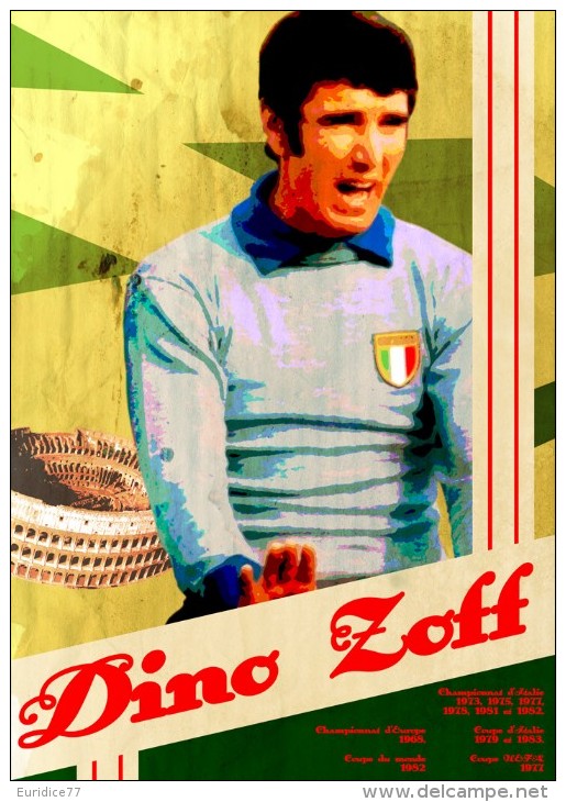 CARTEL AFFICHE REPRODUCTION - DINO ZOFF SIZE:22X16 CM. APROX. - Afiches