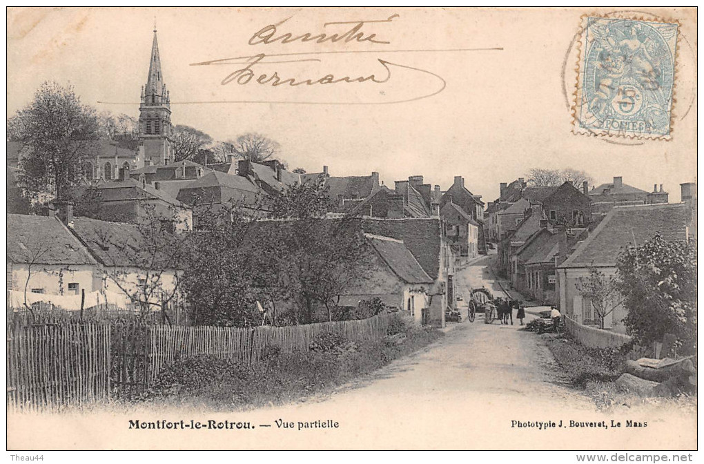 ¤¤  -     MONTFORT-le-GESNOIS  -  Monfort-le-Rotrou   -  Vue Partielle    -  ¤¤ - Montfort Le Gesnois